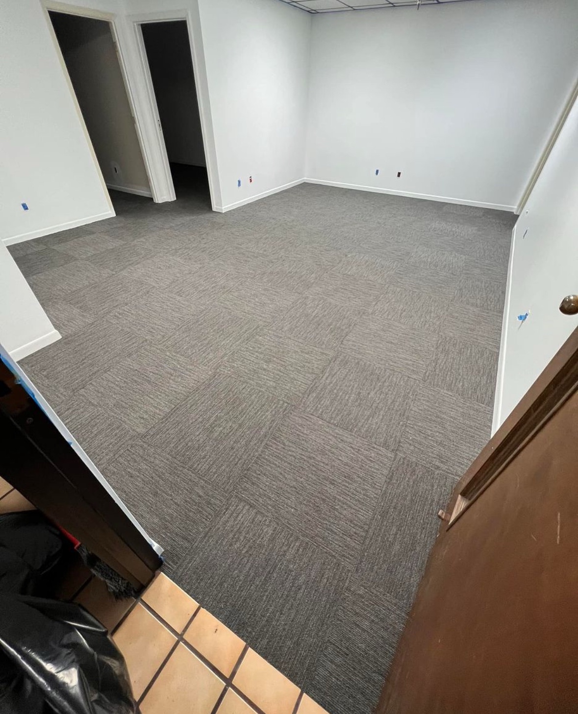 Completed carpet-care project